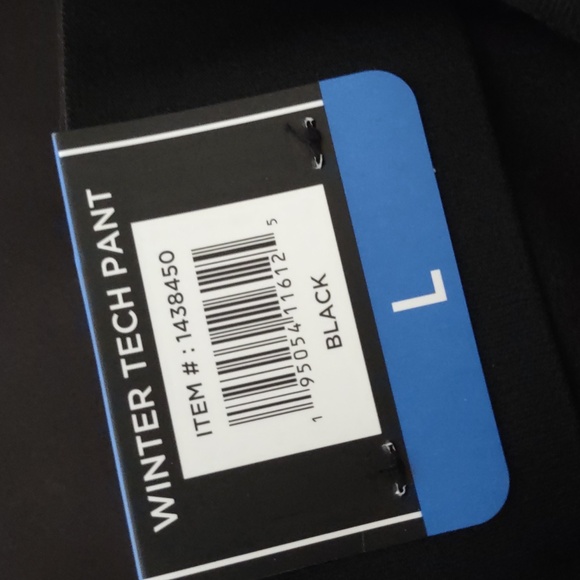 NWT HFX Large Black Winter Tech Pant - Picture 5 of 15